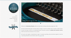 Desktop Screenshot of embroiderywizards.co.za